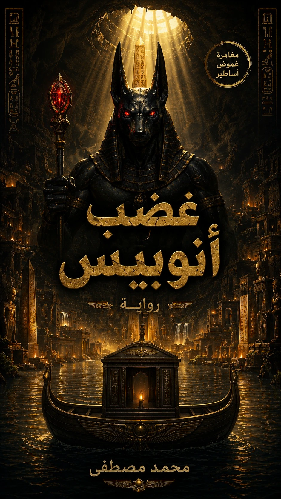 رواية غضب أنوبيس